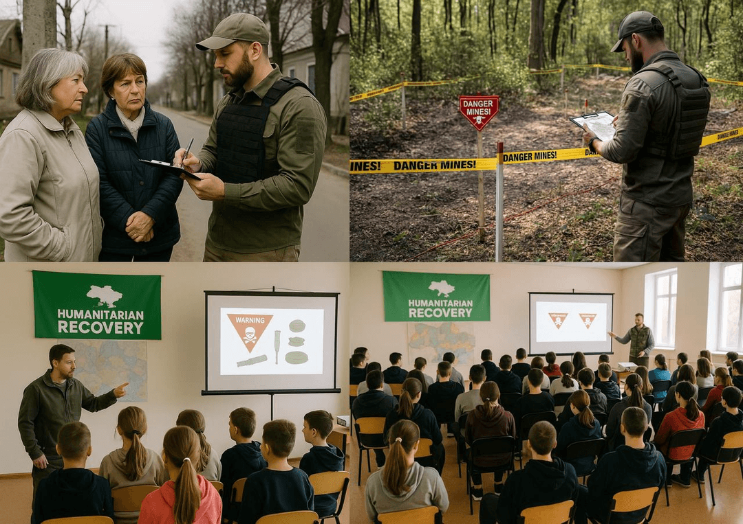 Humanitarian Recovery field work and community training